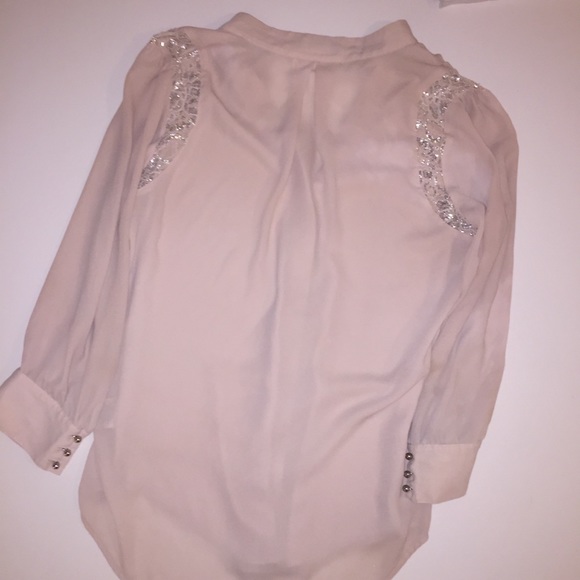 Anthropologie Ballet Slipper Button Blouse - Picture 6 of 6